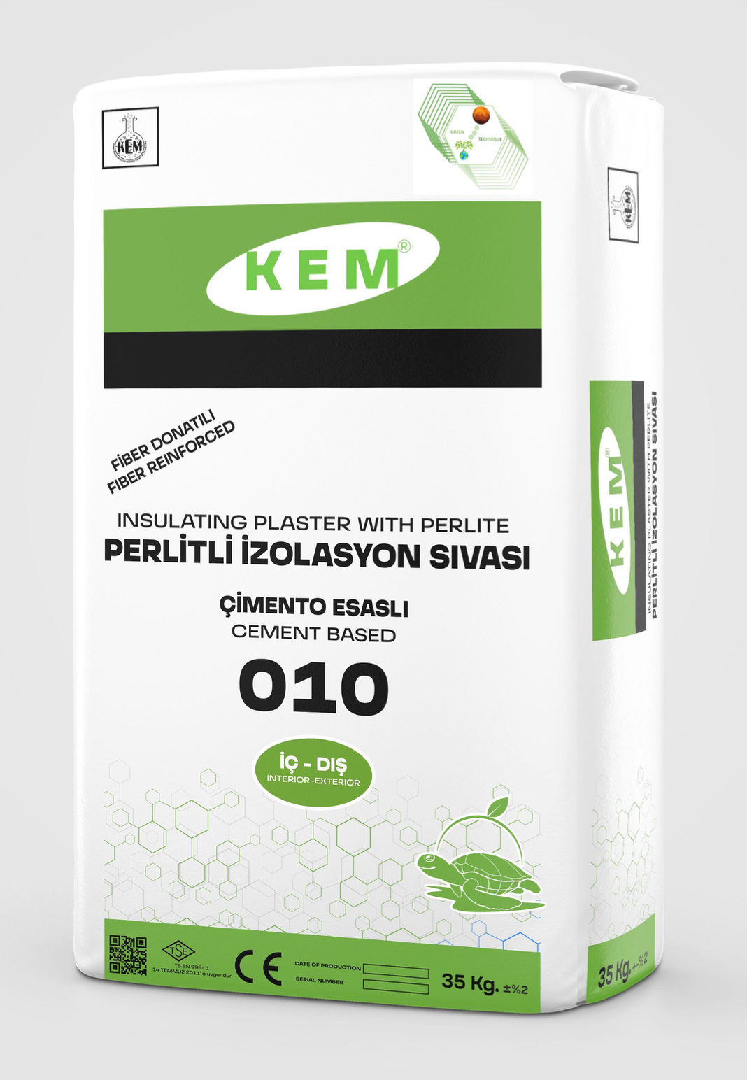 010 G KEM Perlitli İzolasyon Sıvası (İç/Dış)